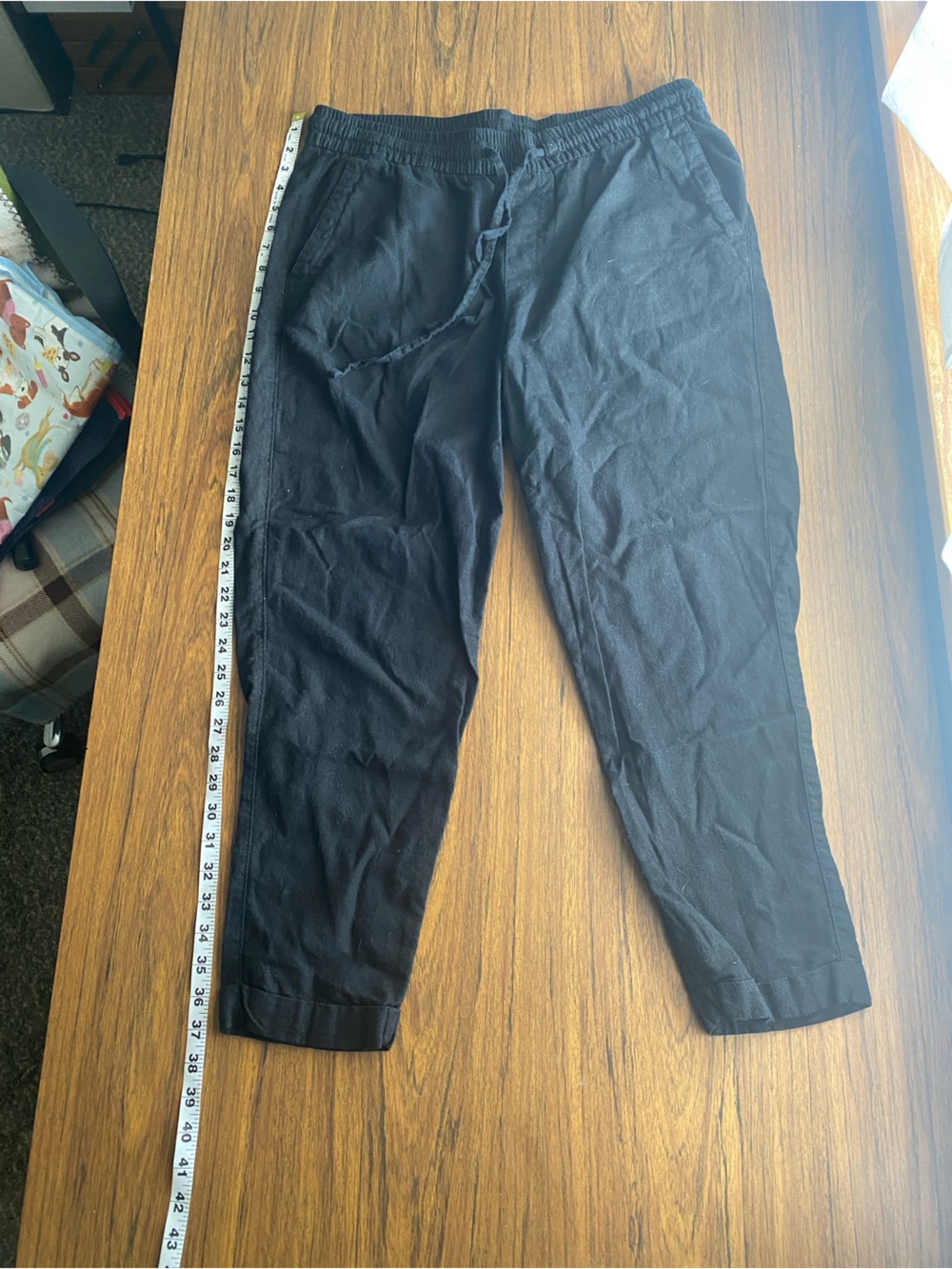Old Navy Black Linen/Rayon pants.